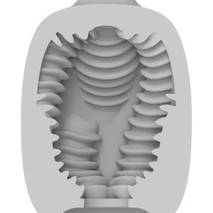 VIBEGGS - Twisty Tongues - Vibrating Masturbation Sleeve - White