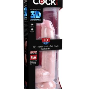 12" Triple Density Cock with Balls Light ViPstore.hu - Erotika Webáruház - Szexshop