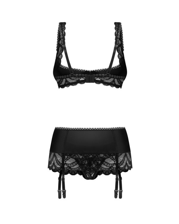 Lecille 3-pcs crotchless set – L/XL ViPstore.hu - Erotika Webáruház - Szexshop 7