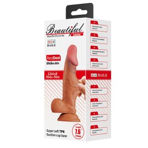 Beautiful Zebulon 7,6 " Dildo Brown ViPstore.hu - Erotika Webáruház - Szexshop