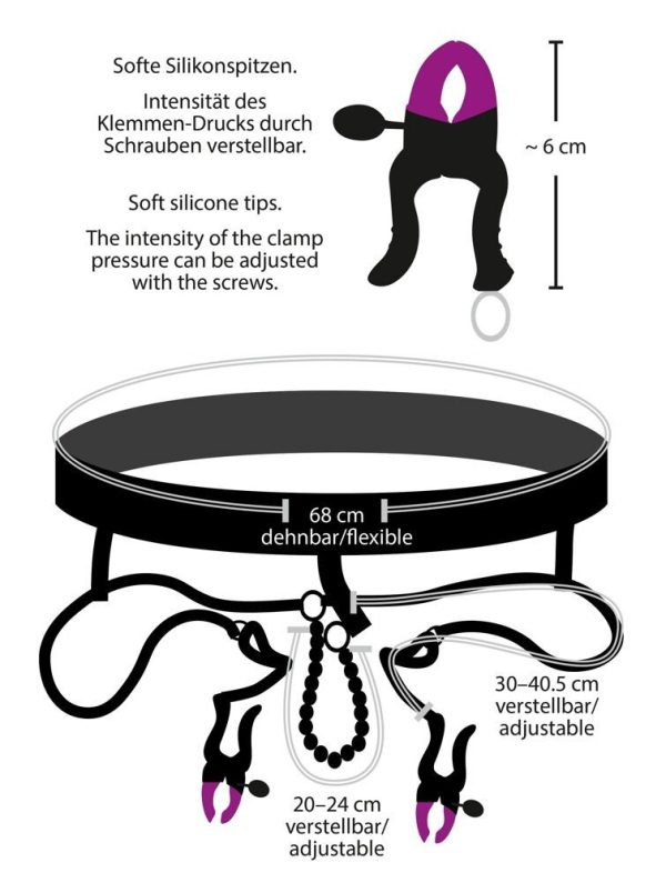 Bad Kitty String With Clamps ViPstore.hu - Erotika Webáruház - Szexshop 9