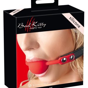 Bad Kitty Red Gag Silicone
