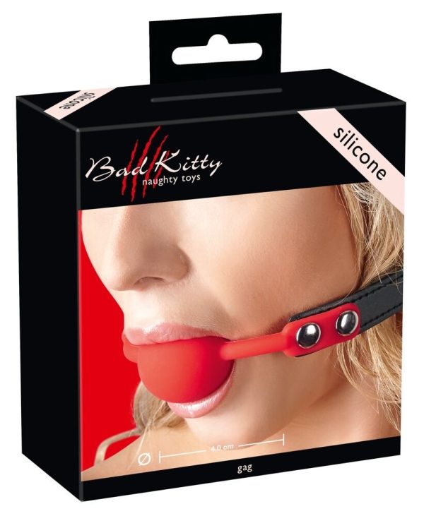 Bad Kitty Red Gag Silicone ViPstore.hu - Erotika Webáruház - Szexshop 5