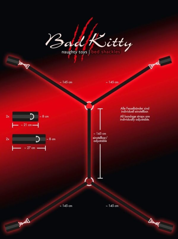 Bad Kitty Bed Shackles ViPstore.hu - Erotika Webáruház - Szexshop 6