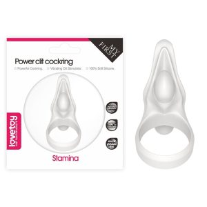 Power Clit Silicone Cockring White ViPstore.hu - Erotika Webáruház - Szexshop