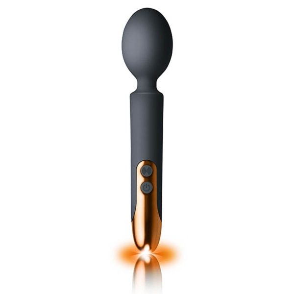 Oriel Rechargeable Wand – Black and Copper ViPstore.hu - Erotika Webáruház - Szexshop 3