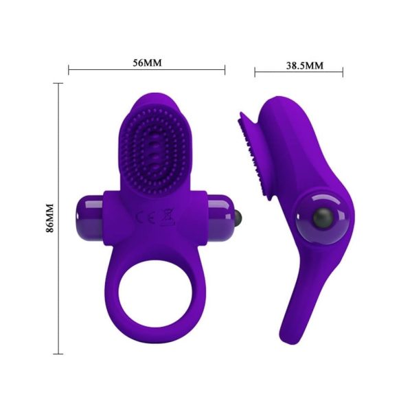 Pretty Love Vibrant Penis Ring 2 Purple ViPstore.hu - Erotika Webáruház - Szexshop 6