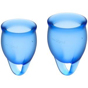 Feel confident Menstrual Cup (dark blue) ViPstore.hu - Erotika Webáruház - Szexshop 2