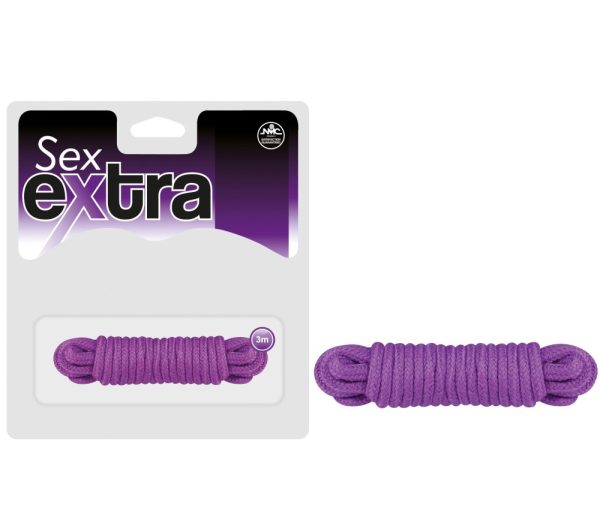 SEX EXTRA – LOVE ROPE PURPLE ViPstore.hu - Erotika Webáruház - Szexshop