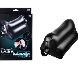 DARK MAGIC INFLATABLE LOVE CUSHION WITH CUFFS ViPstore.hu - Erotika Webáruház - Szexshop
