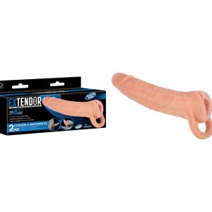 EXTENDOR 8" TPR 2 IN 1 EXTENDER & MASTURBATOR ViPstore.hu - Erotika Webáruház - Szexshop