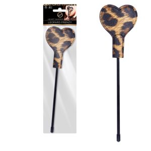 LEOPARD FRENZY HEART SHAPED PADDLE ViPstore.hu - Erotika Webáruház - Szexshop
