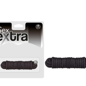 SEX EXTRA – LOVE ROPE BLACK ViPstore.hu - Erotika Webáruház - Szexshop