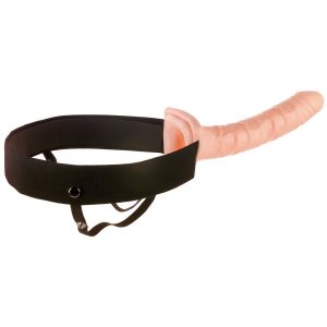 10" Hollow Strap-On  Light/Black ViPstore.hu - Erotika Webáruház - Szexshop 2