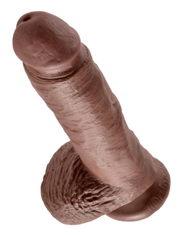 8" Cock with Balls  Brown ViPstore.hu - Erotika Webáruház - Szexshop 4