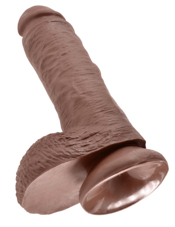 8" Cock with Balls  Brown ViPstore.hu - Erotika Webáruház - Szexshop 5