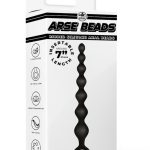 Arse Beads 7" Ribbed Silicone Aanal Beads II
