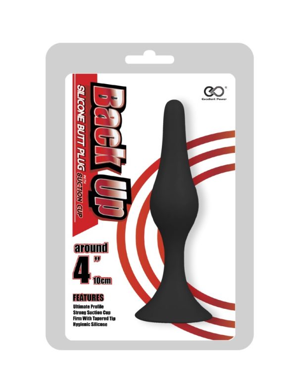 Back Up 4" Silicone Butt Plug w/Suction Cup II ViPstore.hu - Erotika Webáruház - Szexshop