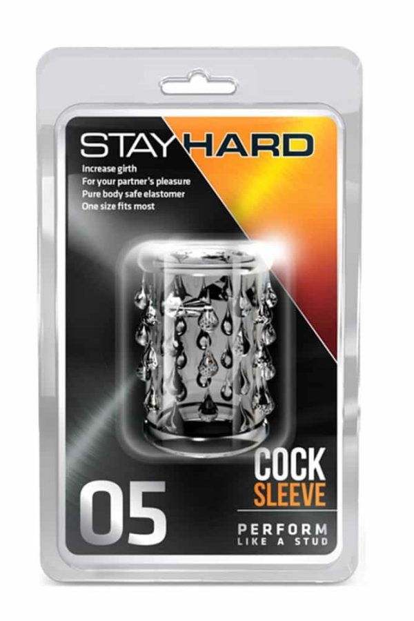 Stay Hard Cock Sleeve 05 Clear ViPstore.hu - Erotika Webáruház - Szexshop