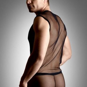 Net set – shirt and thong – black {} M/L ViPstore.hu - Erotika Webáruház - Szexshop 2