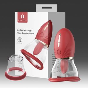 Adoramar Magic Tongue Pleasure – RED (two cups) ViPstore.hu - Erotika Webáruház - Szexshop
