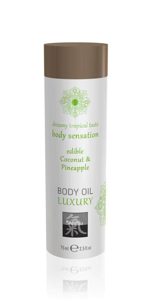 Luxury body oil edible – Coconut & Pineapple 75ml ViPstore.hu - Erotika Webáruház - Szexshop Luxury body oil edible – Coconut & Pineapple 75ml ViPstore.hu - Erotika Webáruház - Szexshop