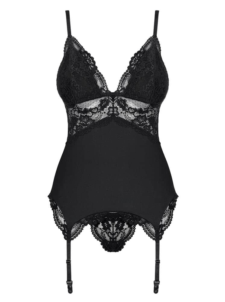 810-COR-1 corset & thong black  S/M ViPstore.hu - Erotika Webáruház - Szexshop 3 810-COR-1 corset & thong black  S/M ViPstore.hu - Erotika Webáruház - Szexshop 3