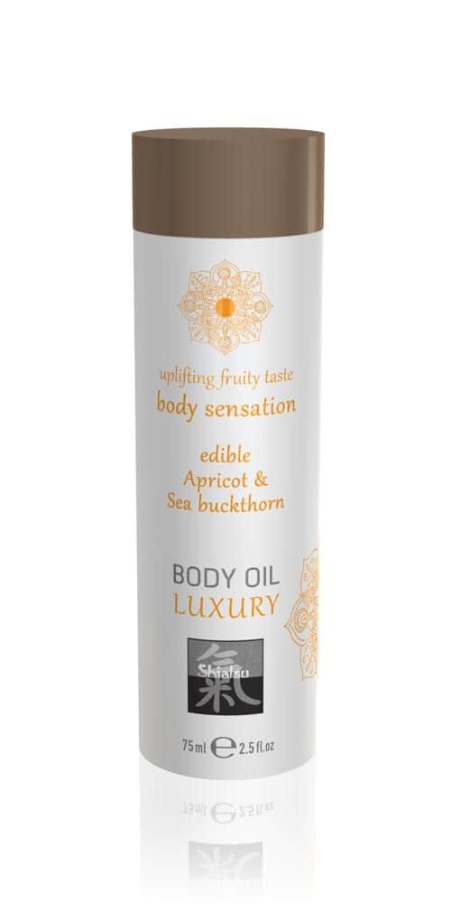 Luxury body oil edible – Apricot & Sea Buckthorn 75ml ViPstore.hu - Erotika Webáruház - Szexshop Luxury body oil edible – Apricot & Sea Buckthorn 75ml ViPstore.hu - Erotika Webáruház - Szexshop