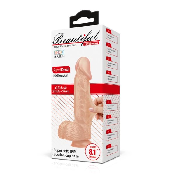 Beautiful Catoblepas 8,1 " Dildo Flesh ViPstore.hu - Erotika Webáruház - Szexshop
