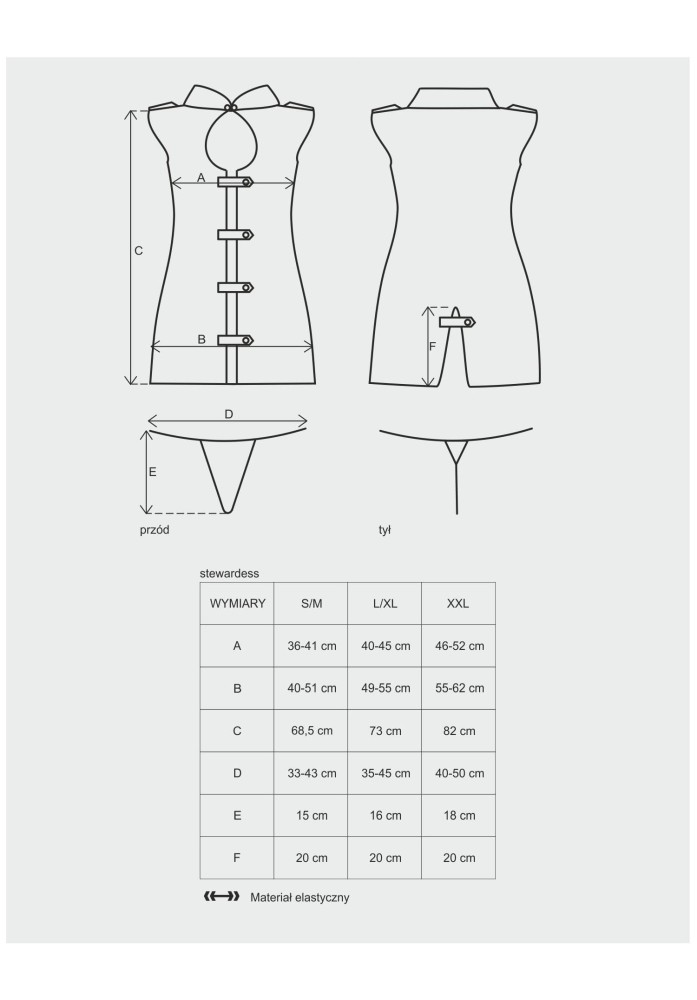 Stewardess 3 pcs costume grey  S/M ViPstore.hu - Erotika Webáruház - Szexshop 3 Stewardess 3 pcs costume grey  S/M ViPstore.hu - Erotika Webáruház - Szexshop 3