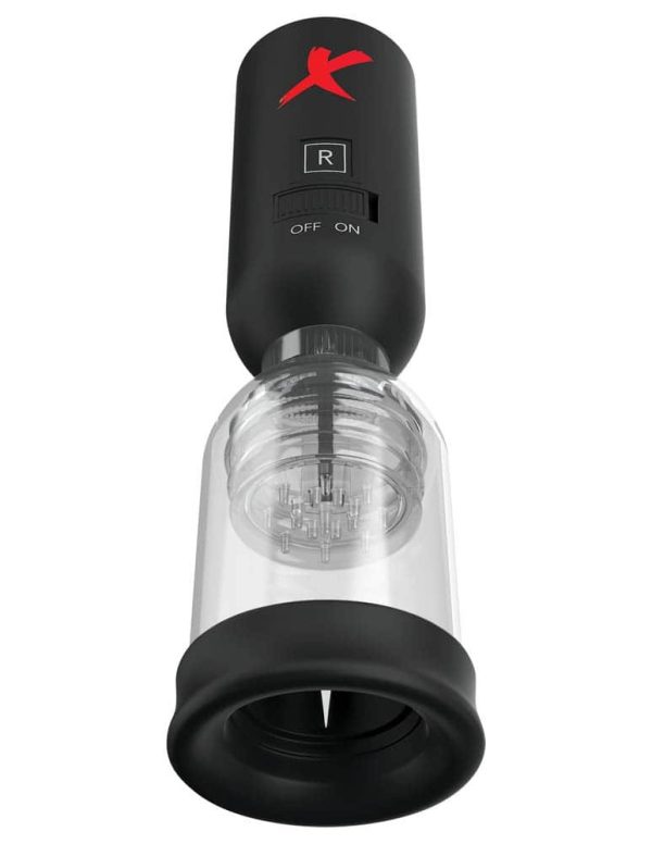 Tip Teazer Power Pump  Clear/Black ViPstore.hu - Erotika Webáruház - Szexshop 2