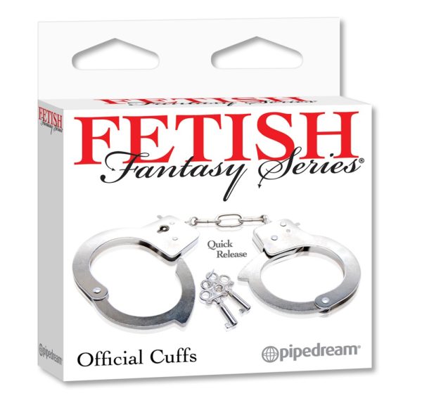 Official Handcuffs  Silver ViPstore.hu - Erotika Webáruház - Szexshop