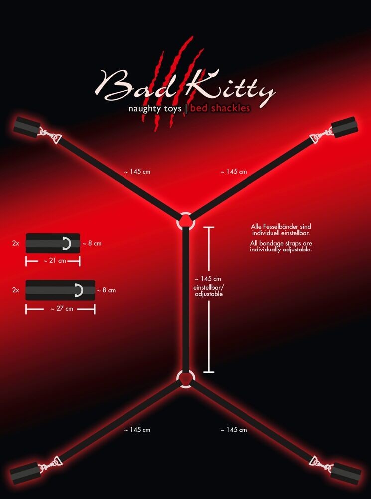 Bad Kitty Bed Shackles ViPstore.hu - Erotika Webáruház - Szexshop 6 Bad Kitty Bed Shackles ViPstore.hu - Erotika Webáruház - Szexshop 6