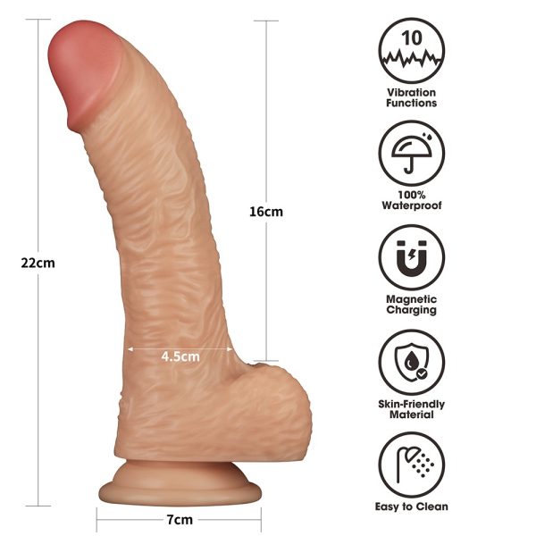 Vibrating Enhanced Strap on Set 8.5'' XS/S/M ViPstore.hu - Erotika Webáruház - Szexshop 10