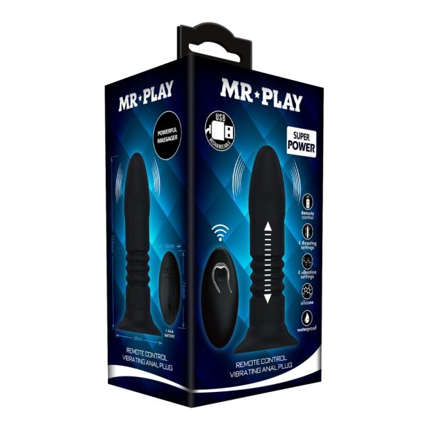 Mr. Play Super Power Vibrating Anal Plug III ViPstore.hu - Erotika Webáruház - Szexshop