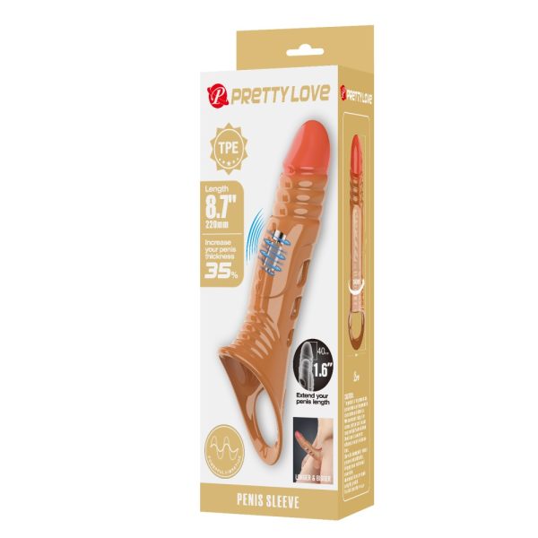 Pretty Love Vibrating Penis Sleeve ViPstore.hu - Erotika Webáruház - Szexshop