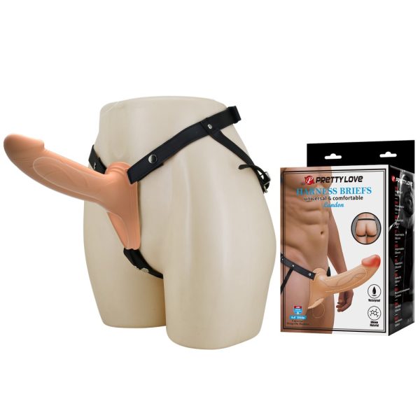 Pretty Love Landon Harness Briefs Flesh ViPstore.hu - Erotika Webáruház - Szexshop 2
