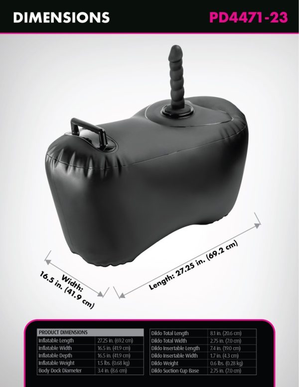Body Dock Inflatable Love Seat ViPstore.hu - Erotika Webáruház - Szexshop 8