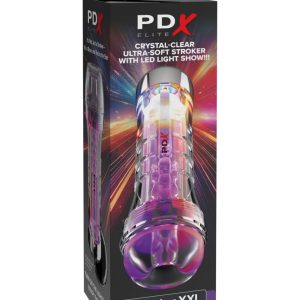 ViewTube XXL See-Thru EZ-Grip LED Stroker ViPstore.hu - Erotika Webáruház - Szexshop
