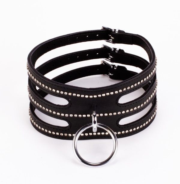 Designer Traingo Collar Made in Calf Softy Leather Black ViPstore.hu - Erotika Webáruház - Szexshop 2