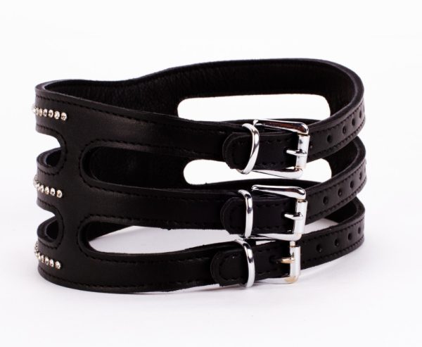Designer Traingo Collar Made in Calf Softy Leather Black ViPstore.hu - Erotika Webáruház - Szexshop 6