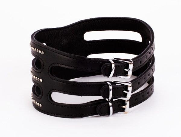 Designer Traingo Collar Made in Calf Softy Leather Black ViPstore.hu - Erotika Webáruház - Szexshop 7