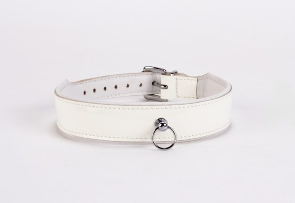 Patent Leather with Lamb Leather Backing White ViPstore.hu - Erotika Webáruház - Szexshop 2