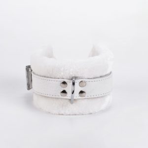 Handcuff Design Made in Calf Softy Leather White ViPstore.hu - Erotika Webáruház - Szexshop