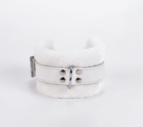 Handcuff Design Made in Calf Softy Leather White ViPstore.hu - Erotika Webáruház - Szexshop