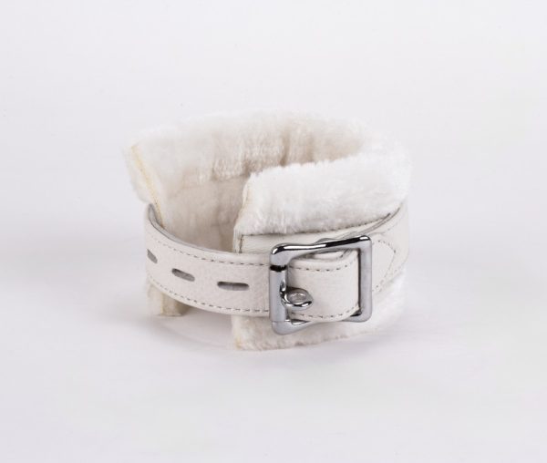 Handcuff Design Made in Calf Softy Leather White ViPstore.hu - Erotika Webáruház - Szexshop 3