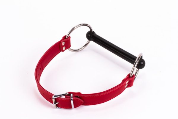 Calf Softy Leather Top and Lamb Leather padding with Silicone Mouth Piece Red ViPstore.hu - Erotika Webáruház - Szexshop 6