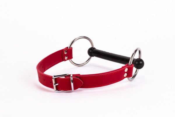 Calf Softy Leather Top and Lamb Leather padding with Silicone Mouth Piece Red ViPstore.hu - Erotika Webáruház - Szexshop 7