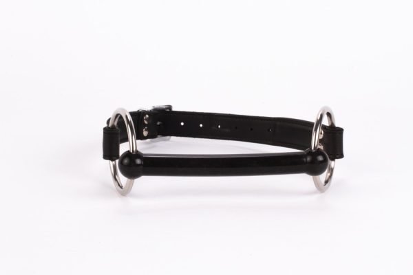 Calf Softy Leather Top and Lamb Leather padding with Silicone Mouth Piece Black ViPstore.hu - Erotika Webáruház - Szexshop 4