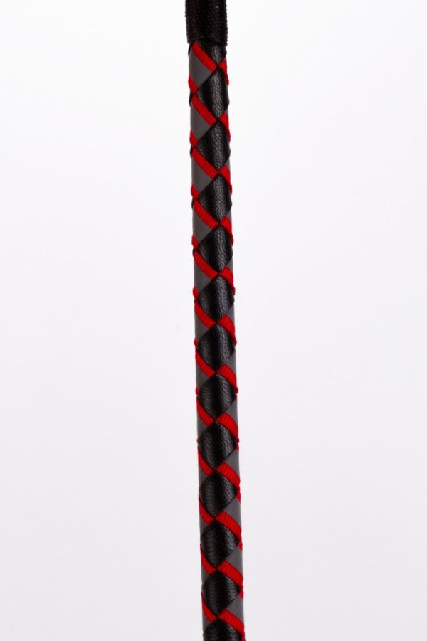 Leather Stick with Neon Strip and Nubuck Leather Top Red ViPstore.hu - Erotika Webáruház - Szexshop 3